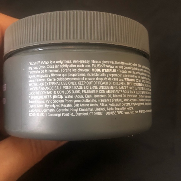 Rusk Gloss Wax - Picture 3 of 3